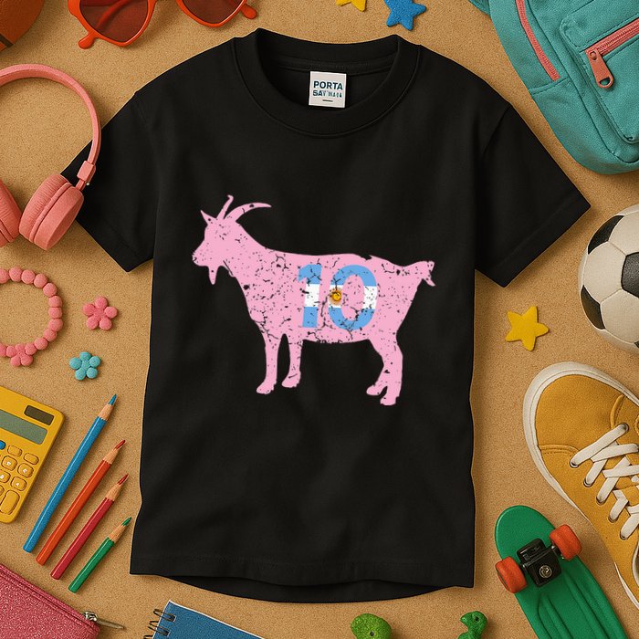 Goat Miami Mvp 10 Greatest Of All Time Kids T-Shirt