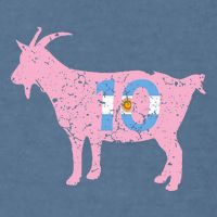 Goat Miami Mvp 10 Greatest Of All Time Garment-Dyed Sweatshirt