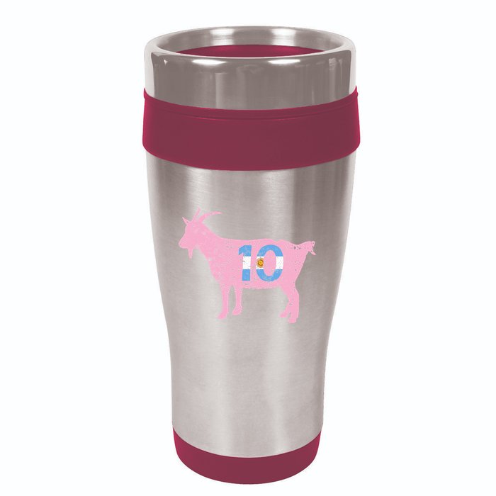 Goat Miami Mvp 10 Greatest Of All Time 16oz Travel Tumbler