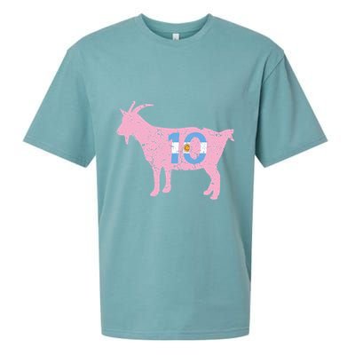 Goat Miami Mvp 10 Greatest Of All Time Sueded Cloud Jersey T-Shirt