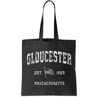Gloucester Massachusetts Ma Vintage Us Flag Bag