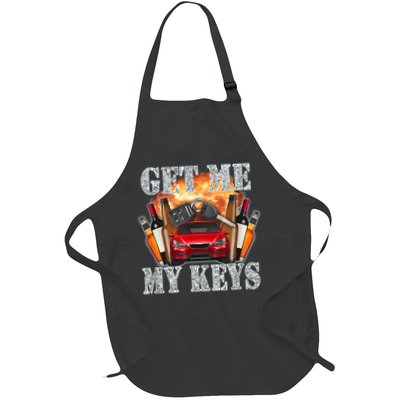 Get Me My Keys Full-Length Apron With Pockets