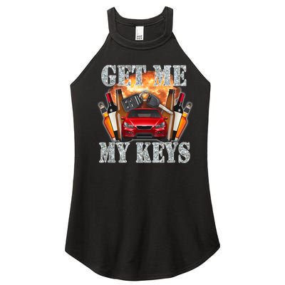 Get Me My Keys Women's Perfect Tri Rocker Tank