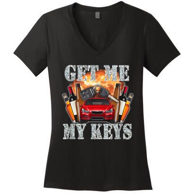 Get Me My Keys Women's V-Neck T-Shirt