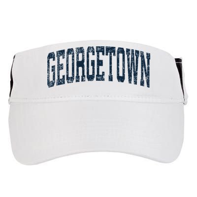Georgetown Michigan Mi Vintage Athletic Sports Adult Drive Performance Visor
