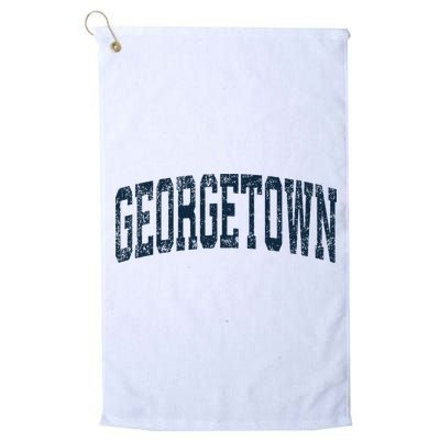 Georgetown Michigan Mi Vintage Athletic Sports Golf Towel