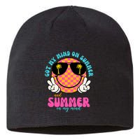 Got My Mind On Summer And Summer On My Mind Peace Smile Sustainable Beanie