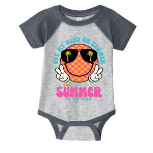 Got My Mind On Summer And Summer On My Mind Peace Smile Infant Baby Jersey Bodysuit