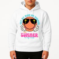 Got My Mind On Summer And Summer On My Mind Peace Smile Hoodie