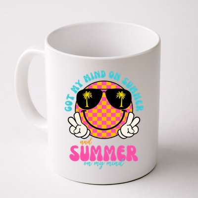 Got My Mind On Summer And Summer On My Mind Peace Smile Mug