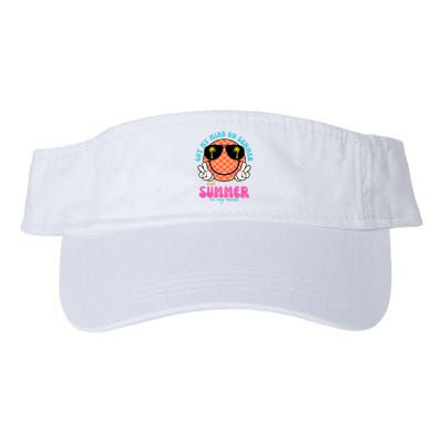 Got My Mind On Summer And Summer On My Mind Peace Smile Visor