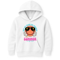 Got My Mind On Summer And Summer On My Mind Peace Smile Kids Hoodie