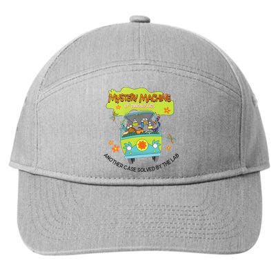 Groovy Mystery Machine Of Diagnostics Lab Tech Lab Week 2025 7-Panel Snapback Hat