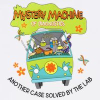 Groovy Mystery Machine Of Diagnostics Lab Tech Lab Week 2025 Full-Length Apron With Pockets