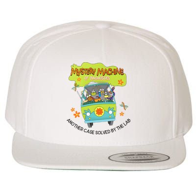 Groovy Mystery Machine Of Diagnostics Lab Tech Lab Week 2025 Wool Snapback Cap
