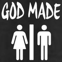 God Made Men Women Funny Christian Adult Drive Performance Visor