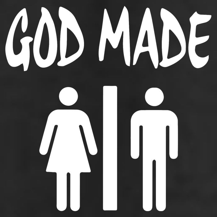 God Made Men Women Funny Christian Adult Drive Performance Visor