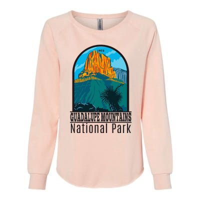 Guadalupe Mountains National Park Womens California Wash Sweatshirt