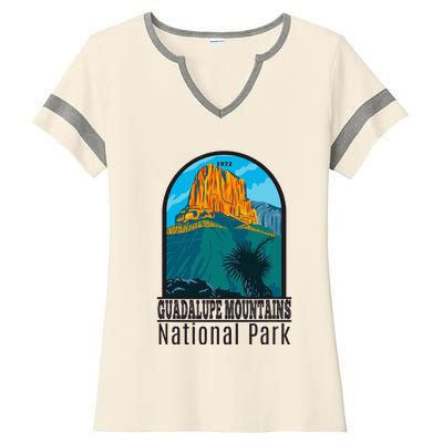 Guadalupe Mountains National Park Ladies Halftime Notch Neck Tee