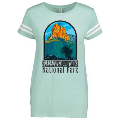 Guadalupe Mountains National Park Enza Ladies Jersey Football T-Shirt