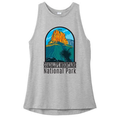 Guadalupe Mountains National Park Ladies PosiCharge Tri-Blend Wicking Tank