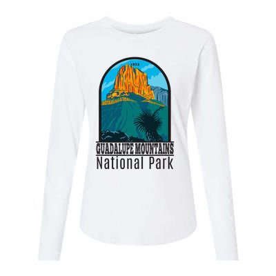 Guadalupe Mountains National Park Womens Cotton Relaxed Long Sleeve T-Shirt