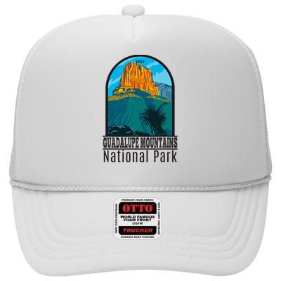 Guadalupe Mountains National Park High Crown Mesh Back Trucker Hat