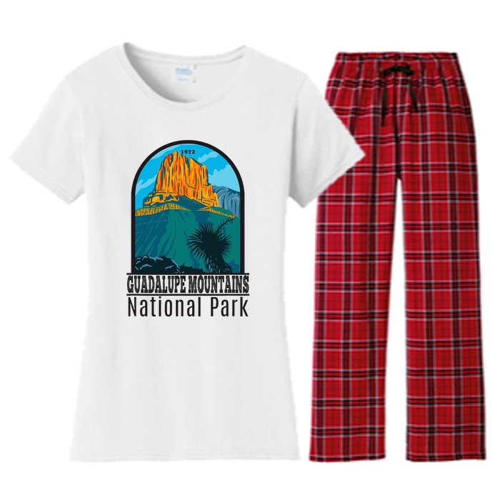 Guadalupe Mountains National Park Women's Flannel Pajama Set