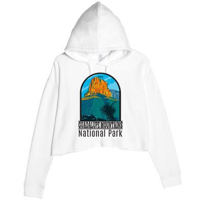 Guadalupe Mountains National Park Crop Fleece Hoodie