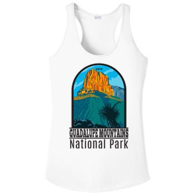 Guadalupe Mountains National Park Ladies PosiCharge Competitor Racerback Tank