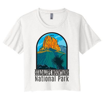 Guadalupe Mountains National Park Women's Crop Top Tee