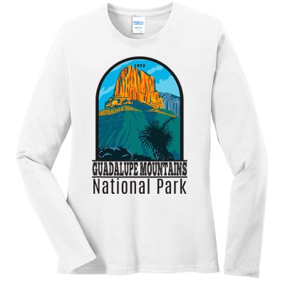 Guadalupe Mountains National Park Ladies Long Sleeve Shirt