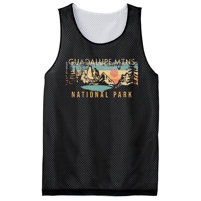 Guadalupe Mountains National Park Mesh Reversible Basketball Jersey Tank