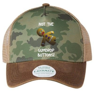 Gingerbread Man Not The Gumdrop Legacy Tie Dye Trucker Hat
