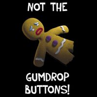 Gingerbread Man Not The Gumdrop Flexfit Unipanel Trucker Cap