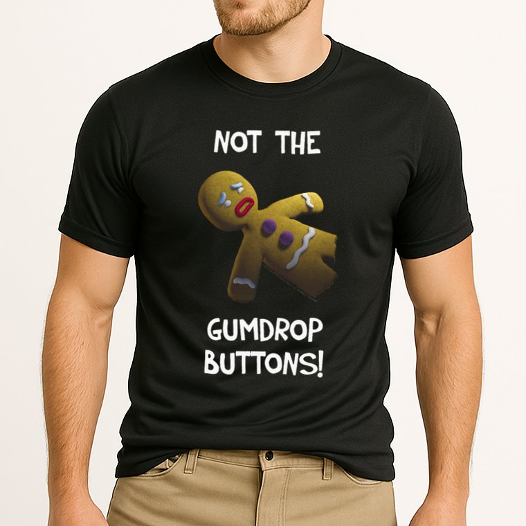 Gingerbread Man Not The Gumdrop Performance Shirt