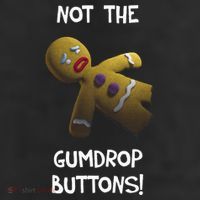 Gingerbread Man Not The Gumdrop 11oz C Handle Ceramic Mug