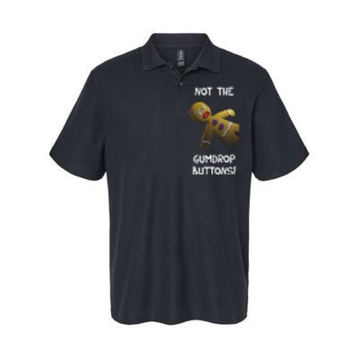 Gingerbread Man Not The Gumdrop Softstyle Adult Sport Polo