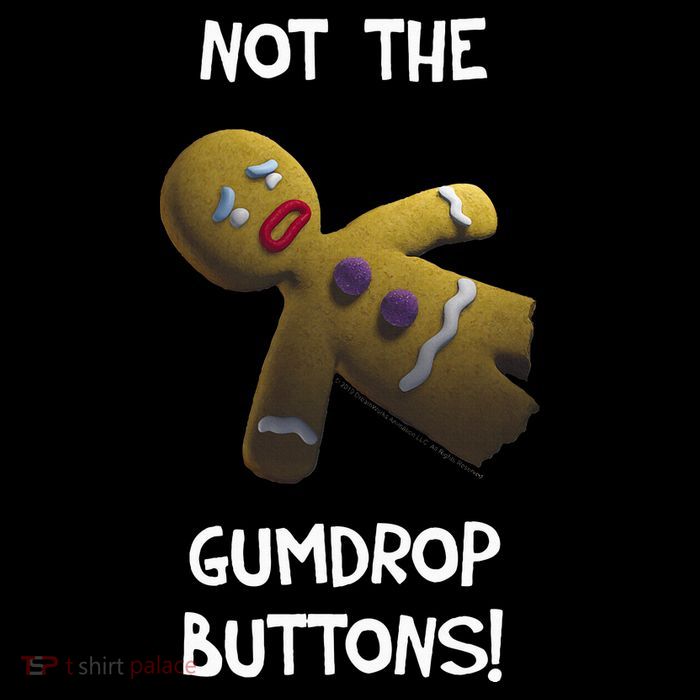 Gingerbread Man Not The Gumdrop Magnet