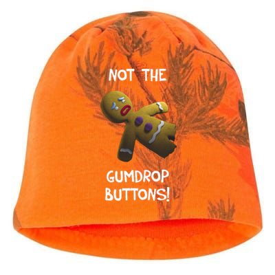 Gingerbread Man Not The Gumdrop Kati - Camo Knit Beanie