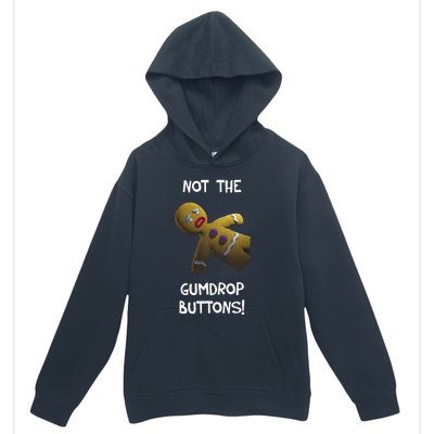 Gingerbread Man Not The Gumdrop Urban Pullover Hoodie