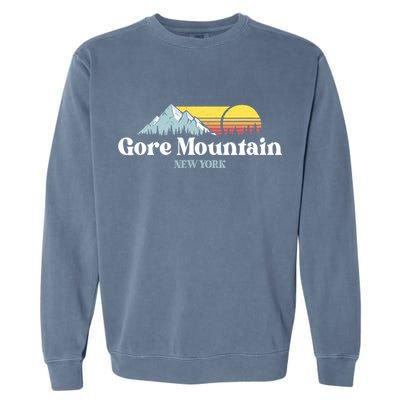 Gore Mountain, NEW YORK, Snow Ski Snowboard Skiing Location Garment-Dyed Sweatshirt