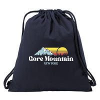 Gore Mountain, NEW YORK, Snow Ski Snowboard Skiing Location Drawstring Bag
