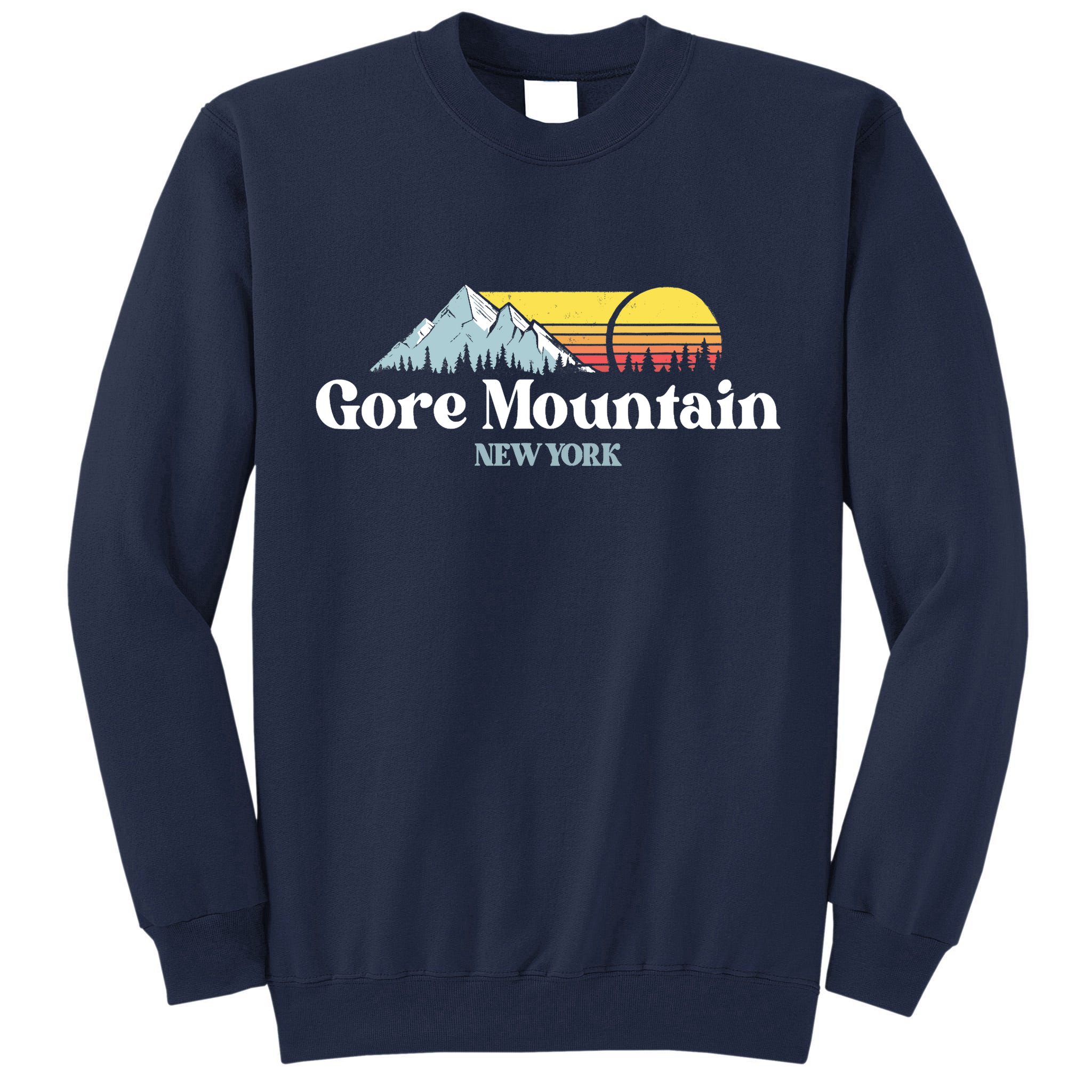 Gore Mountain, NEW YORK, Snow Ski Snowboard Skiing Location Tall Sweatshirt