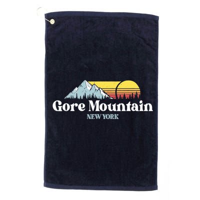 Gore Mountain, NEW YORK, Snow Ski Snowboard Skiing Location Golf Towel