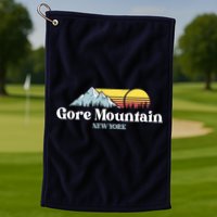 Gore Mountain, NEW YORK, Snow Ski Snowboard Skiing Location Golf Towel