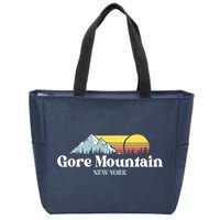 Gore Mountain, NEW YORK, Snow Ski Snowboard Skiing Location Zip Tote Bag