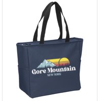 Gore Mountain, NEW YORK, Snow Ski Snowboard Skiing Location Zip Tote Bag