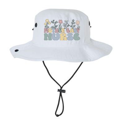 Groovy Mother Nurse Flowers Postpartum Nurse Gift Legacy Cool Fit Booney Bucket Hat