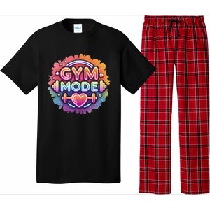 Gym Mode Neon Fitness Design For Gymer Fitness Gym Life Pajama Set